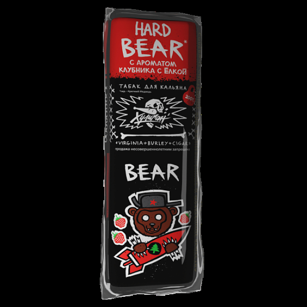 Табак Хулиган Hard Bear Клубника С Елкой 200 грамм в Сыктывкаре