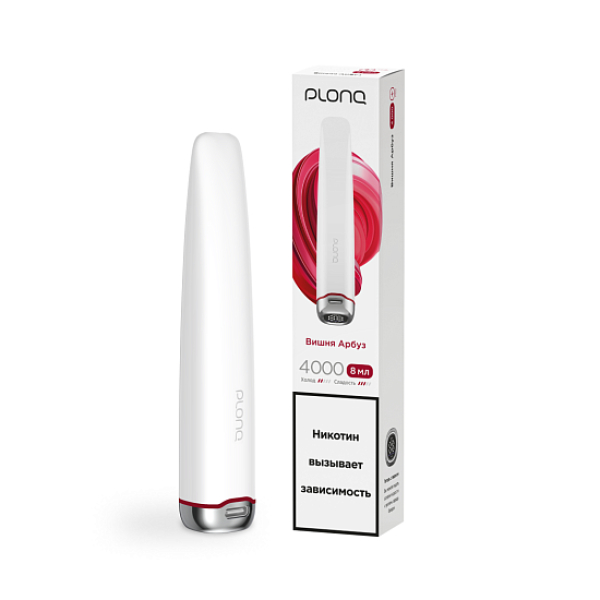 Электронка Plonq Plus Pro Вишня Арбуз 4000 затяжек в Сыктывкаре
