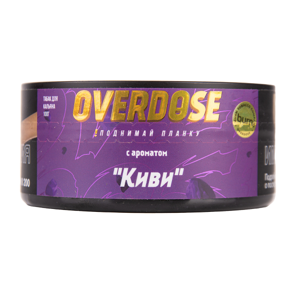 Табак Overdose Kiwi 100 грамм в Сыктывкаре