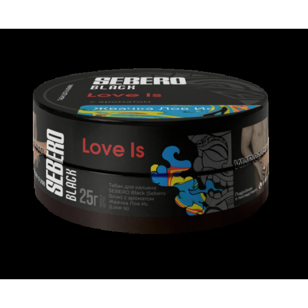Табак Sebero Black Black Love Is 25 грамм в Сыктывкаре
