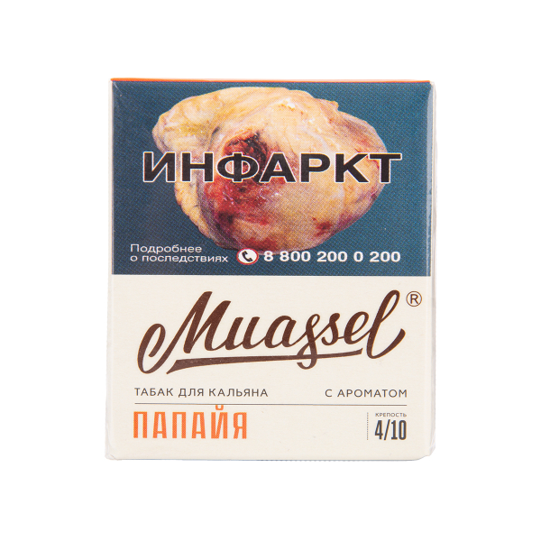 Табак Muassel Medium Папайя 40 грамм в Сыктывкаре