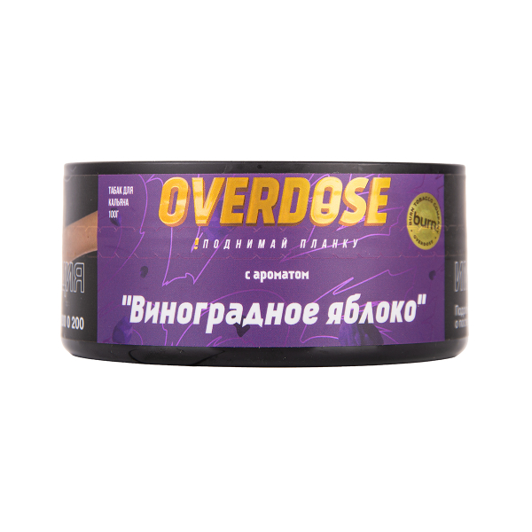 Табак Overdose Grapple 25 грамм в Сыктывкаре