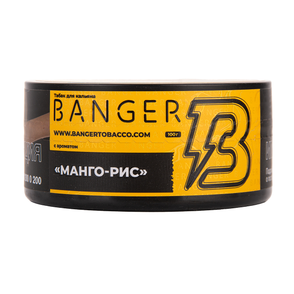 Табак Banger Mango Rice 100 грамм в Сыктывкаре