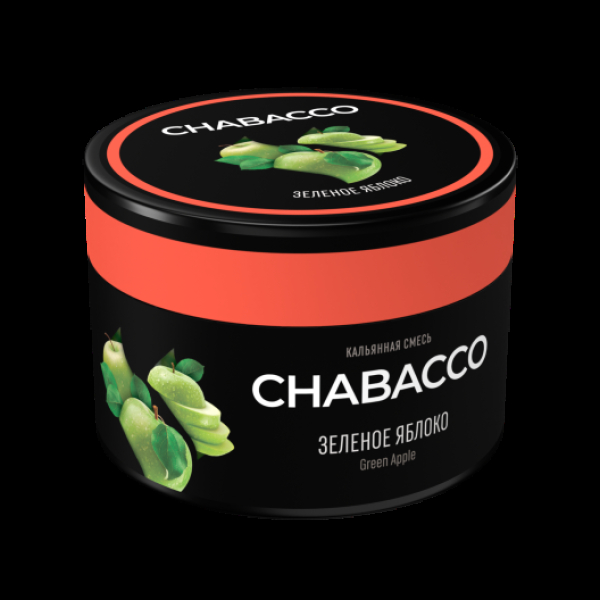 Бестабачная смесь Chabacco Medium Green Apple 40 грамм в Сыктывкаре