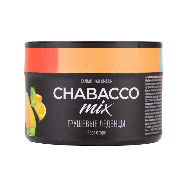 Бестабачная смесь Chabacco Mix Medium Pear Drops 40 грамм в Сыктывкаре