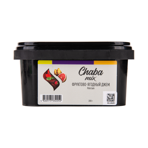 Безникотиновая смесь Chaba Pink Jam Nicotine Free 200 грамм в Сыктывкаре