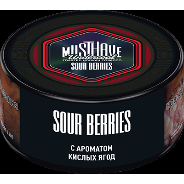 Табак Must have Sour Berries 25 грамм в Сыктывкаре