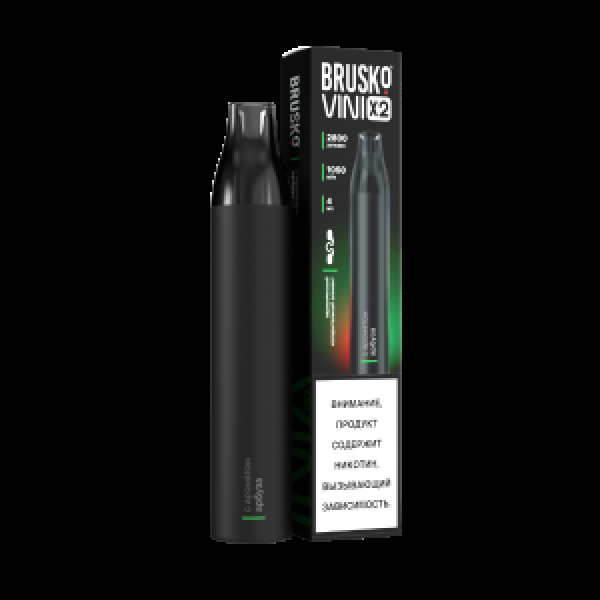 Электронка Brusko Vini X2 Арбуз 2800 затяжек в Сыктывкаре