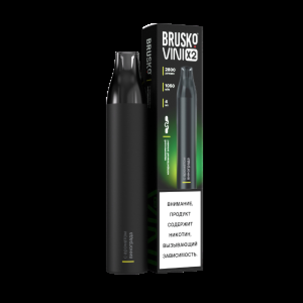 Электронка Brusko Vini X2 Грейпфрут 2800 затяжек в Сыктывкаре
