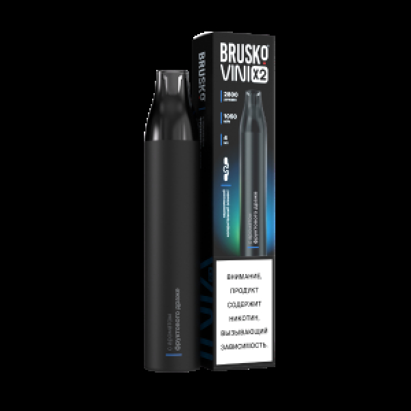 Электронка Brusko Vini X2 Фруктовое Драже 2800 затяжек в Сыктывкаре