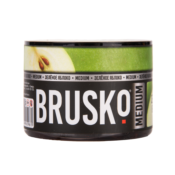 Бестабачная смесь Brusko Zero Зелёное Яблоко 50 грамм в Сыктывкаре
