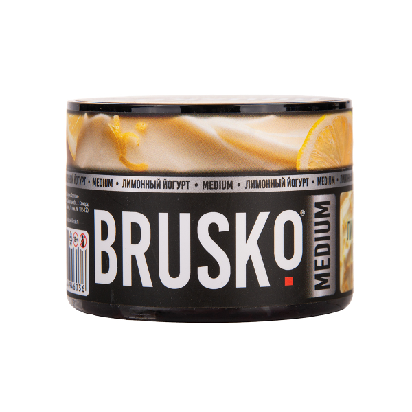 Бестабачная смесь Brusko Zero Лимонный Йогурт 50 грамм в Сыктывкаре