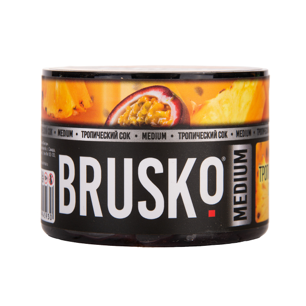 Бестабачная смесь Brusko Zero Тропический Сок 50 грамм в Сыктывкаре