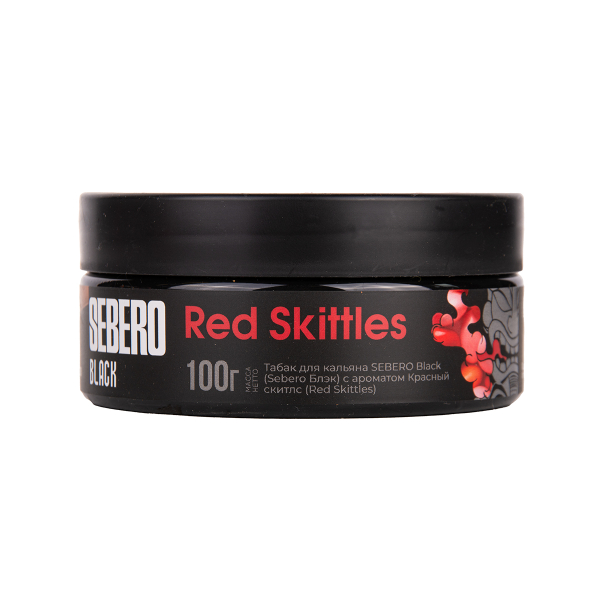 Табак Sebero Black Red Skittles 100 грамм в Сыктывкаре