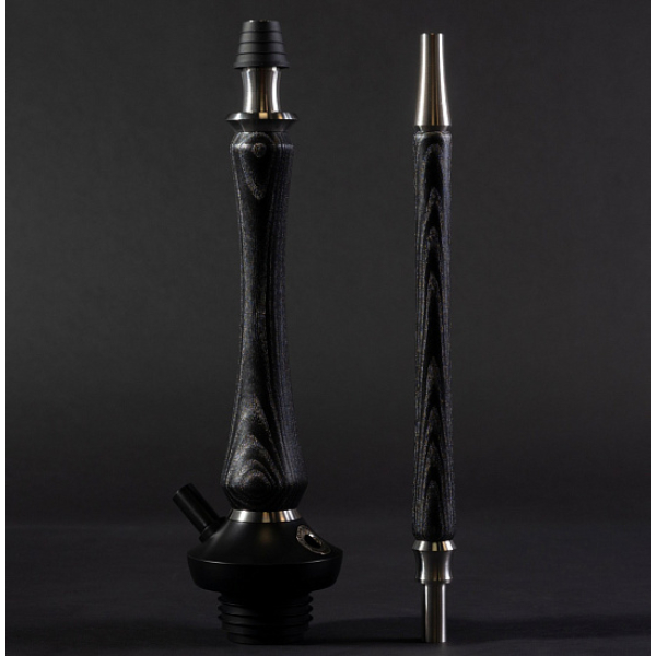 Кальян Union Hookah Sleek Рест Стандарт Черный С Серебром в Сыктывкаре