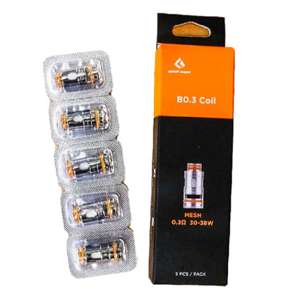 Испаритель Geekvape B0.3 Coil 03 Ohm Для Aegis Boosthero 5 Шт. в Сыктывкаре