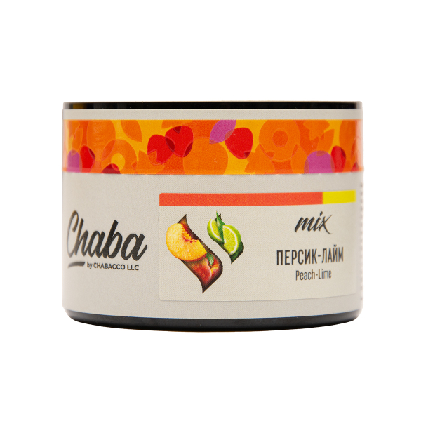 Бестабачная смесь Chaba Mix Peach Lime Nicotine Free 40 грамм в Сыктывкаре