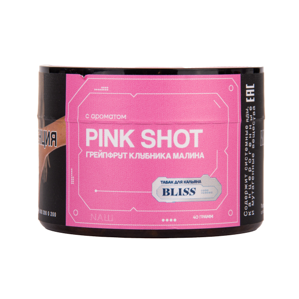 Табак BLISS Pink Shot 40 грамм в Сыктывкаре