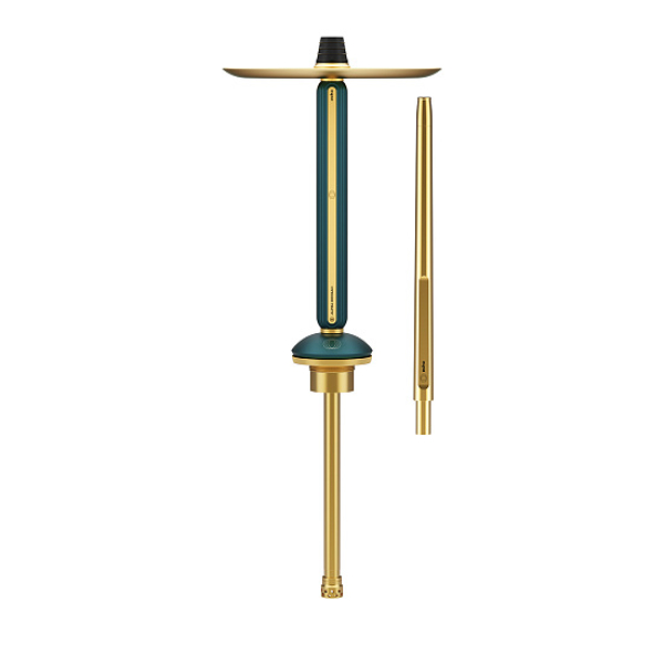 Кальян Alpha Hookah Echo Gold Emerald Green в Сыктывкаре