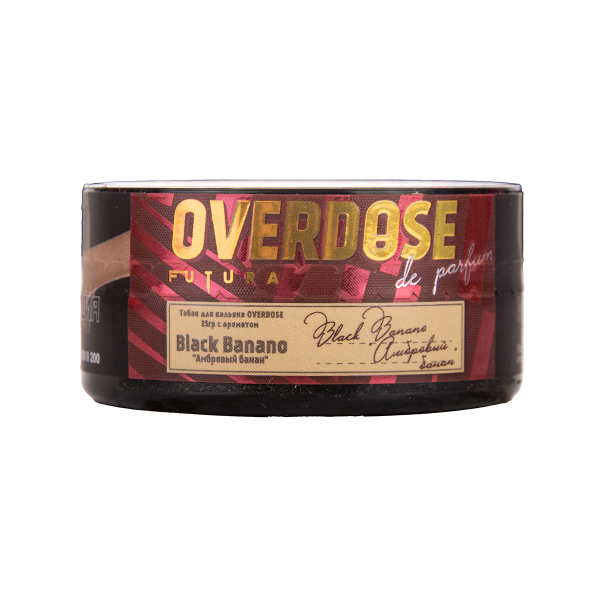Табак Overdose Black Banano 25 грамм в Сыктывкаре