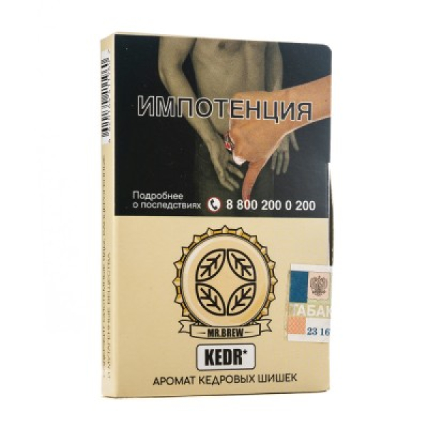 Табак Mr Brew Kedr Аромат Кедровых Шишек 25 грамм в Сыктывкаре