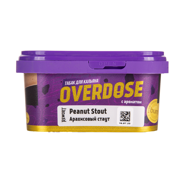 Табак Overdose Peanut Stout 200 грамм в Сыктывкаре