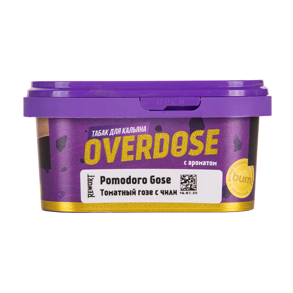 Табак Overdose Pomodoro Gose 200 грамм в Сыктывкаре