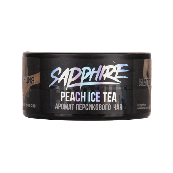 Табак Sapphire Crown Peach Ice Tea 25 грамм в Сыктывкаре