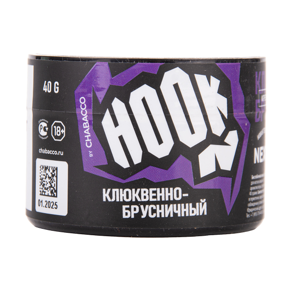Табак Hook Клюквенно Брусничный 40 грамм в Сыктывкаре
