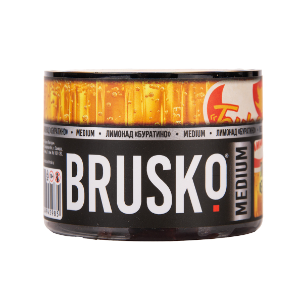 Бестабачная смесь Brusko Лимонад «   Буратино» 50 грамм в Сыктывкаре