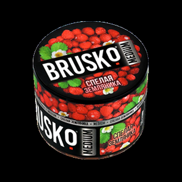 Бестабачная смесь Brusko Спелая Земляника 50 грамм в Сыктывкаре