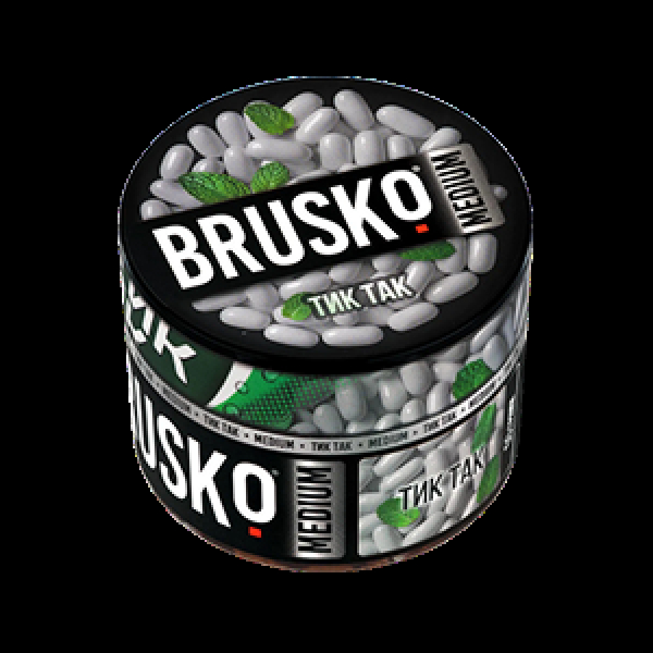 Бестабачная смесь Brusko Тик Так 50 грамм в Сыктывкаре