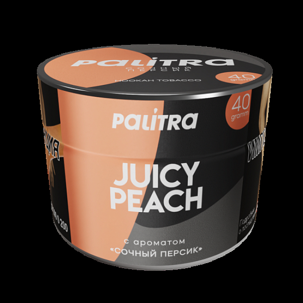 Табак Palitra Juicy Peach Сочный Персик 40 грамм в Сыктывкаре
