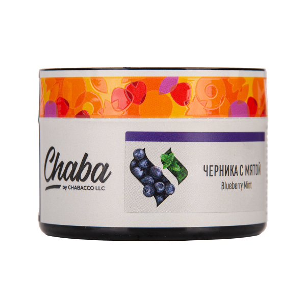 Бестабачная смесь Chaba Blueberry Mint Nicotine Free 40 грамм в Сыктывкаре