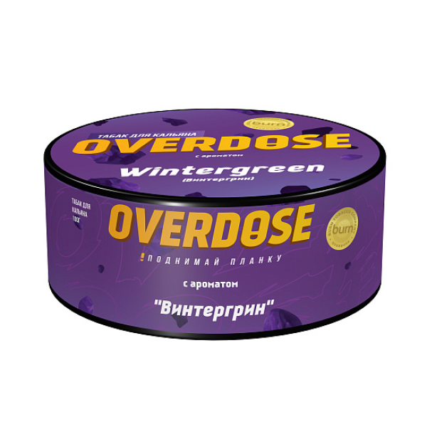 Табак Overdose Wintergreen 100 грамм в Сыктывкаре