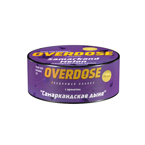 Табак Overdose Samarkand Melon 25 грамм в Сыктывкаре