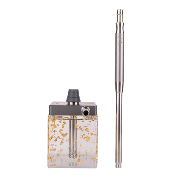 Кальян Hoob Subatom Space Grey X Ss | Cube Mini Gold в Сыктывкаре