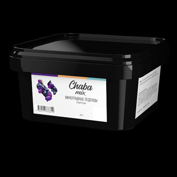 Безникотиновая смесь Chaba Mix Grape Drops Виноградные Леденцы 200 грамм в Сыктывкаре