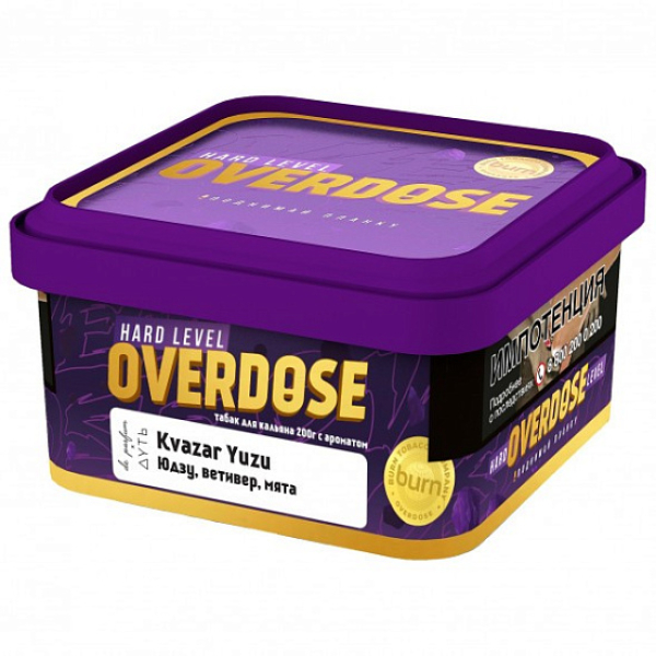 Табак Overdose Kvazar Yuzu 200 грамм в Сыктывкаре