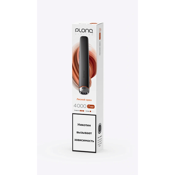 Электронка Plonq Plus Pro Black Лесной Орех 4000 затяжек в Сыктывкаре