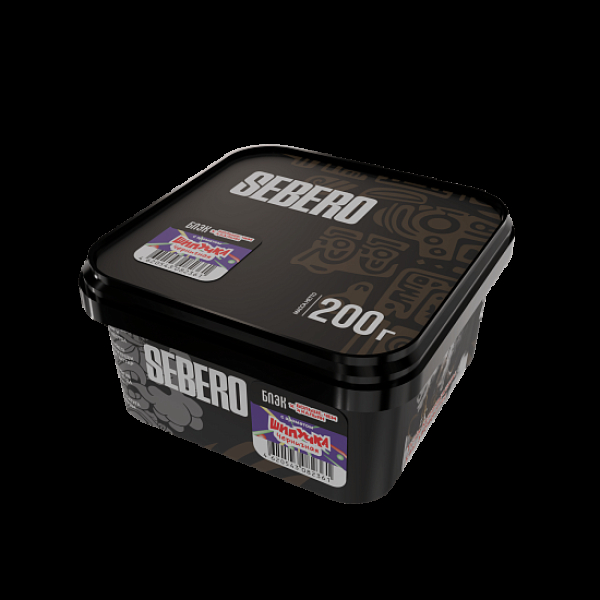 Табак Sebero Black Бчк Черничная Шипучка 200 грамм в Сыктывкаре
