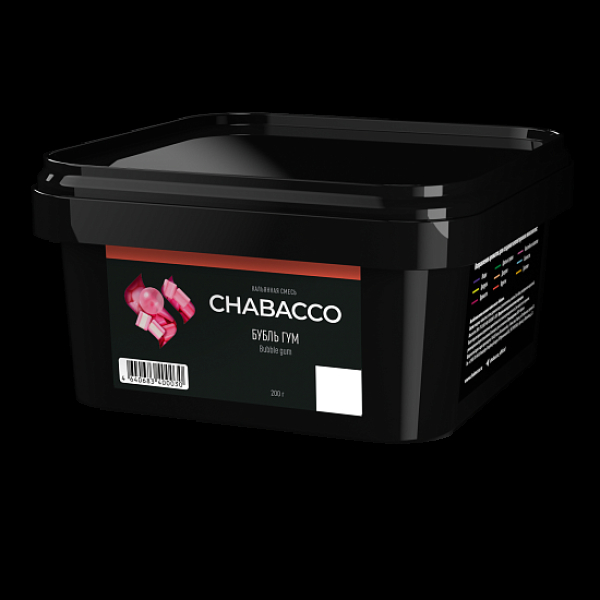 Бестабачная смесь Chabacco Bubble Gum Бубль Гум Medium 200 грамм в Сыктывкаре