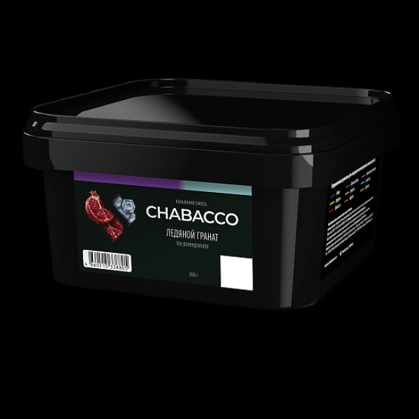Бестабачная смесь Chabacco Ice Pomegranate Ледяной Гранат Medium 200 грамм в Сыктывкаре