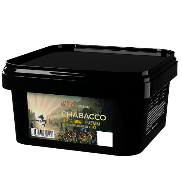 Бестабачная смесь Chabacco Le Strawberry & Forget Me Not Земляника Незабудка Medium 200 грамм в Сыктывкаре