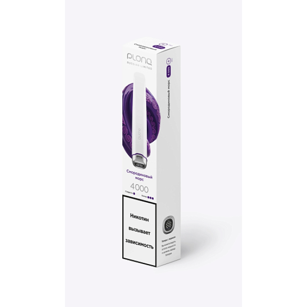 Электронная сигарета Plonq Plus Pro  Смородиновый Морс 4000 затяжек в Сыктывкаре