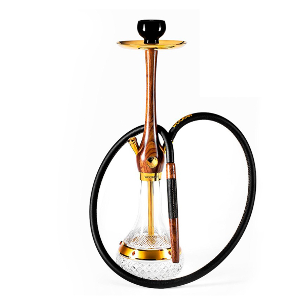 Кальян Wookah Walnut Gold Amber Click (золотой, 64 см) в Сыктывкаре